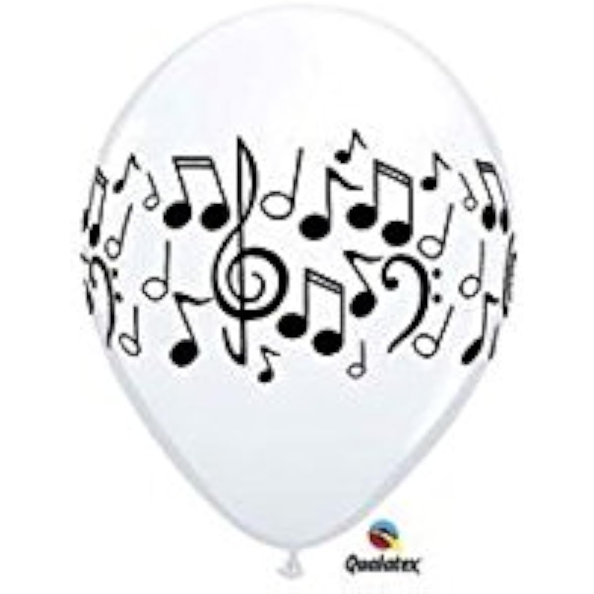 Music Note Latex Balloons Party Banquet Decorations Supplies
