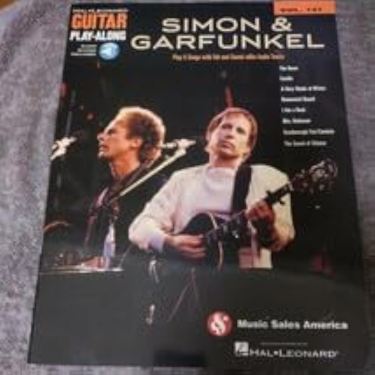 Simon & Garfunkel imported guitar score (with web sound source and TAB) Imported sheet music Easy payment Waterproof packaging Shipping