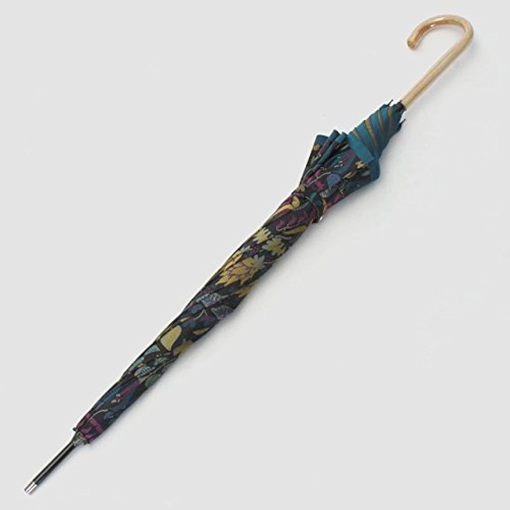 Makita Shoten + Stig Reventri HERBARIUM Women's Long Umbrella, Scandinavian Design, Luxury Koshu Ori, Made in Japan
