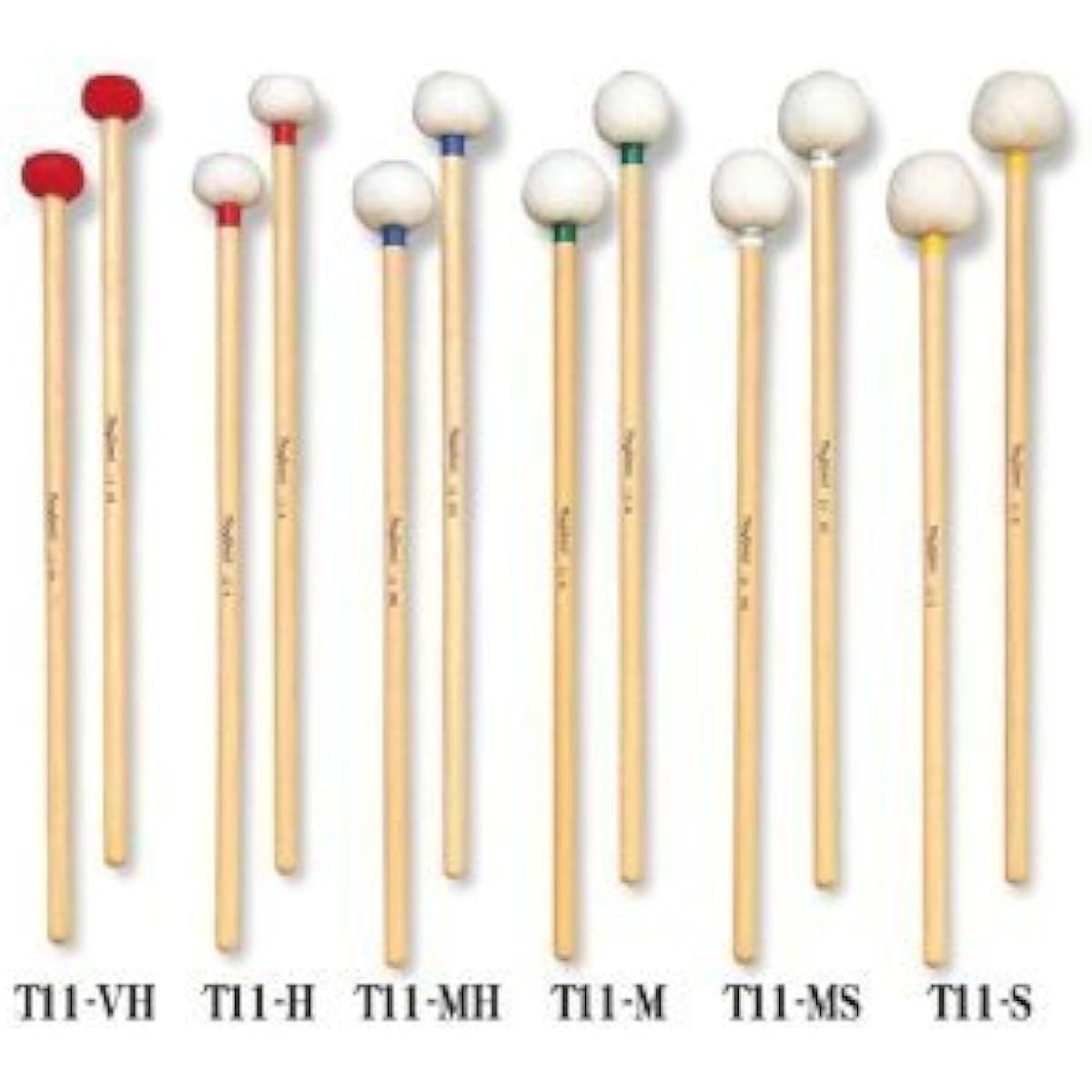 PLAY WOOD Timpani Mallet T-11 (Set of 6 types)