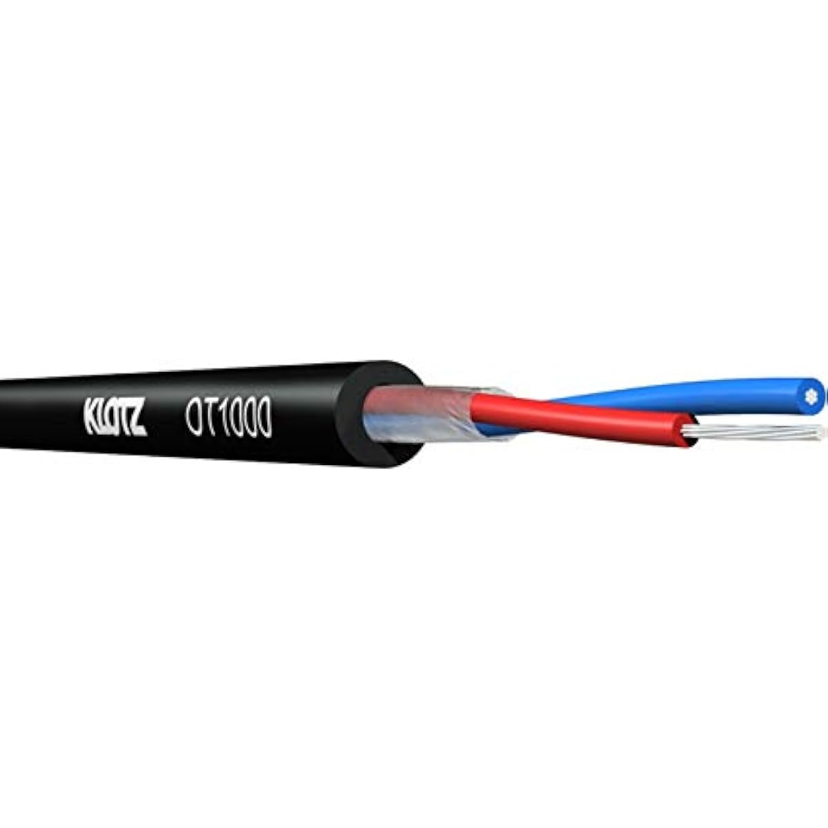 KLOTZ digital audio AES/EBU patch cable PVC outer diameter 4.6mm OT1000.A bulk 100M