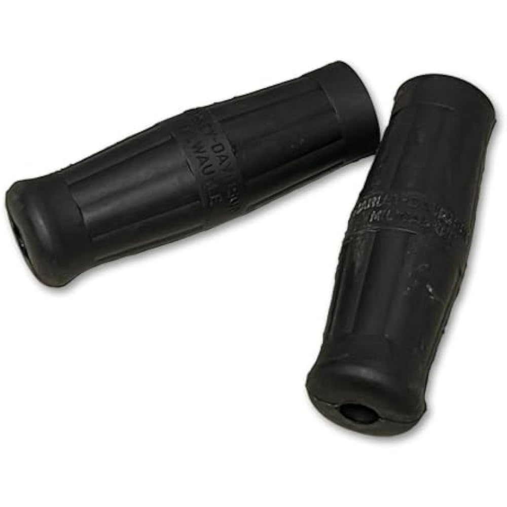 Genuine Reproduction J V 1911-1934 Inner Throttle Grip Black with Logo Both Inner Diameters 1-18 inches 3310-09 Harley