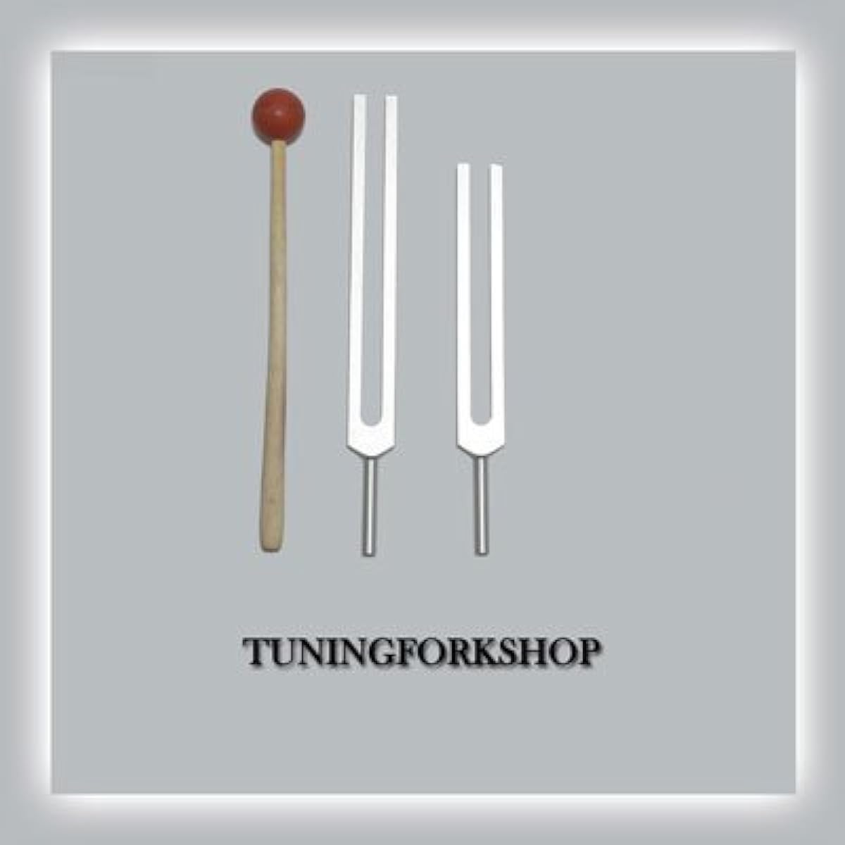 High Om 272.20 & 544.40 Hz Tuning Fork for Healing with Mallet+pouch