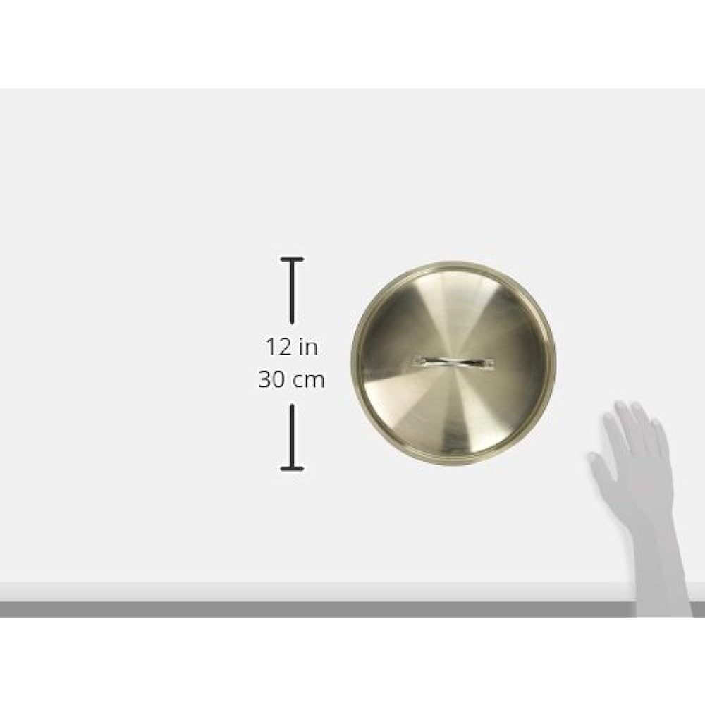 PADERNO Pot Lid 1161-28 18-10 Stainless Steel Italy ANB2928