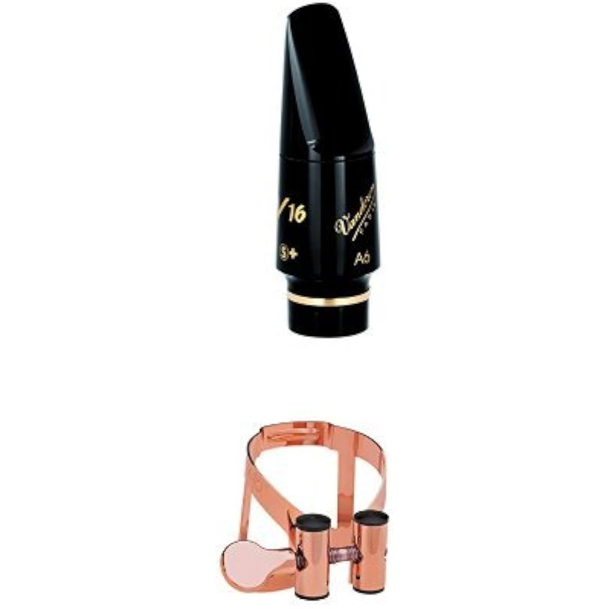 Vandoren Alto Saxophone Mouthpiece "V16 A7 S+" & Ligature "Optimum" Set