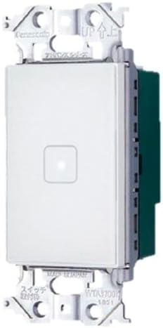 Panasonic ADVANCE series [touch] switch (3/4 wire type, main device, receiver) matte white WTY5401WK