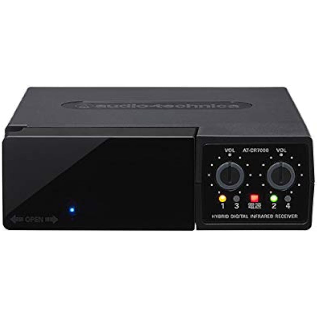 audio-technica infrared cordless receiver AT-CR7000 (2MHz band) (3MHz band) up to 4 channels