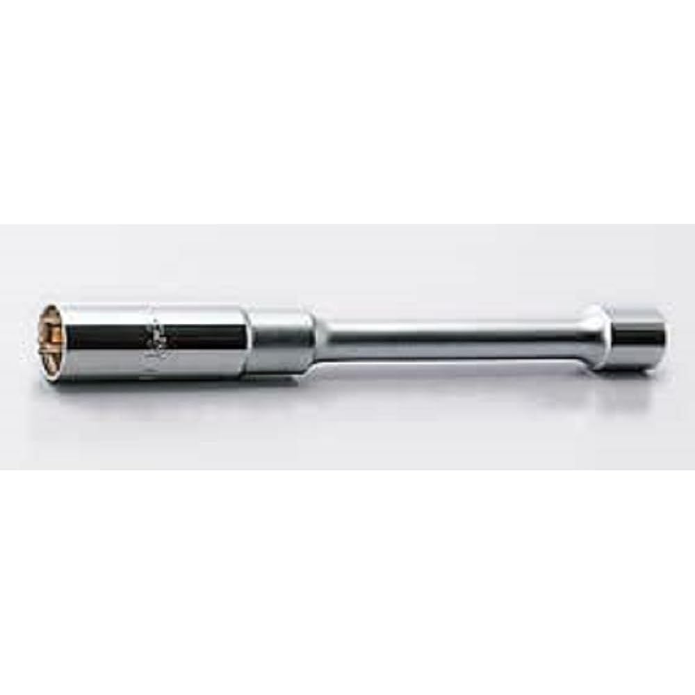 Koken 3/8(9.5mm)SQ. Long spark plug socket (with clip) Total length 250mm 16mm 3300C.250-16