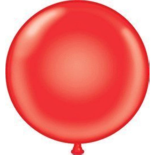 72 inch Red Giant Latex Balloon - Quantity 1
