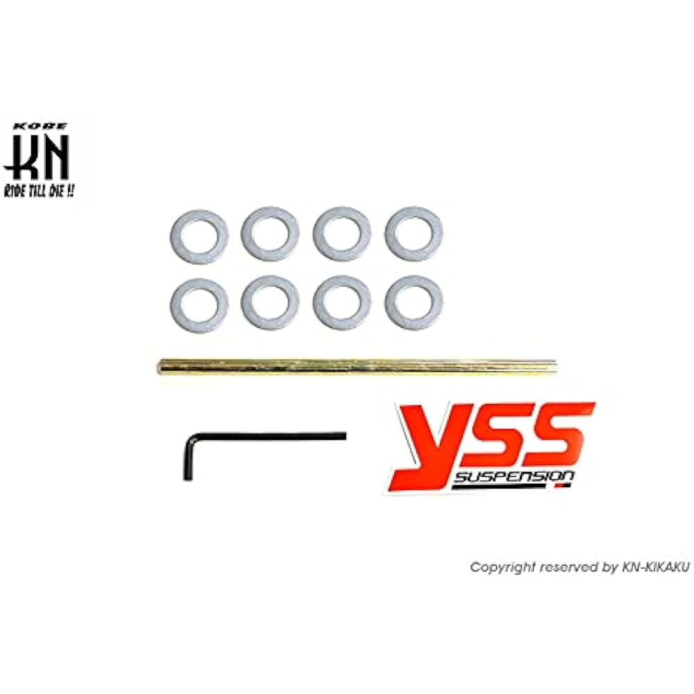 KN Planning YSS CB400SF Rear Shock Rear Shock Suspension 330mm with Spring Rate Adjustment G Series