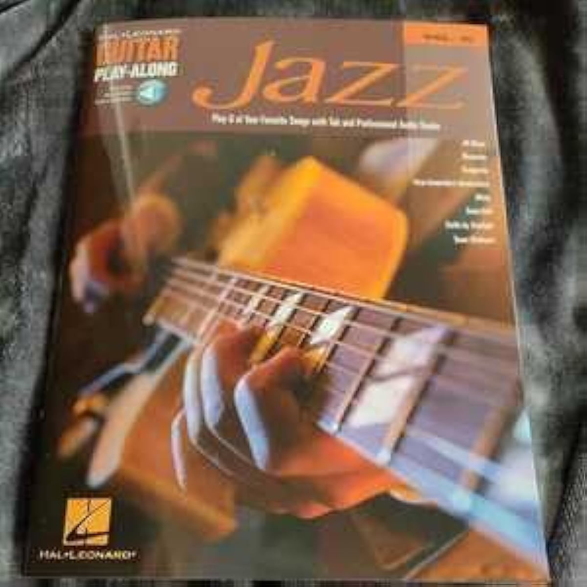 Imported jazz guitar scores (TAB scores, web audio)