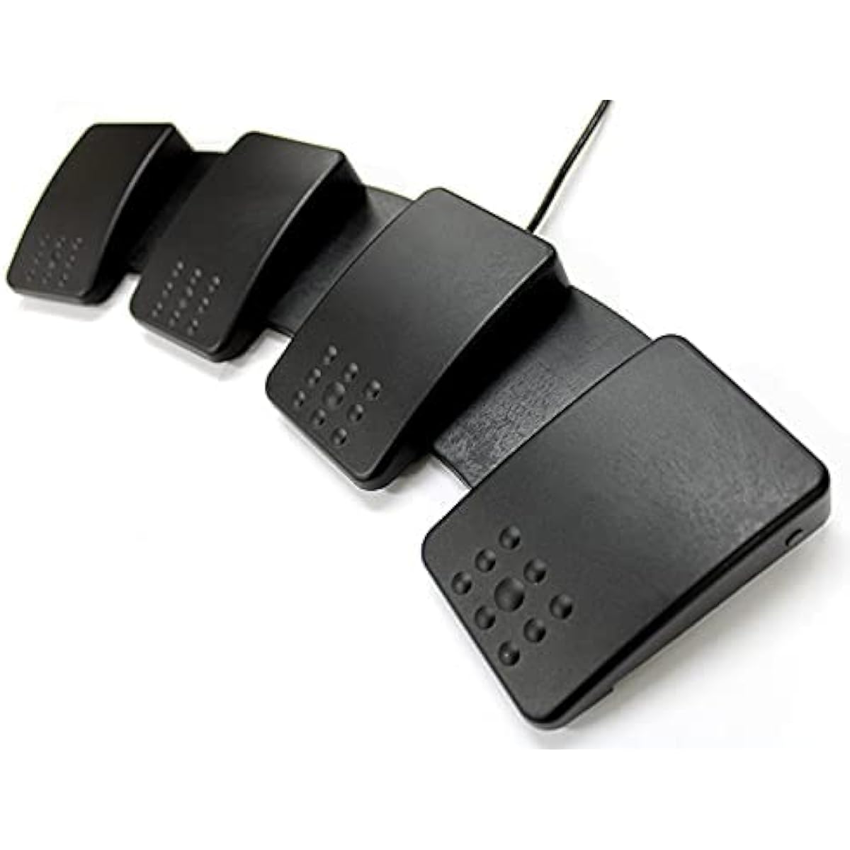 EDIKUN Foot Switch [FS2P4] 4 Pedal Made in Japan Japanese Compatible USB Keyboard and Mouse Signal Output EDIKUN Foot Switch