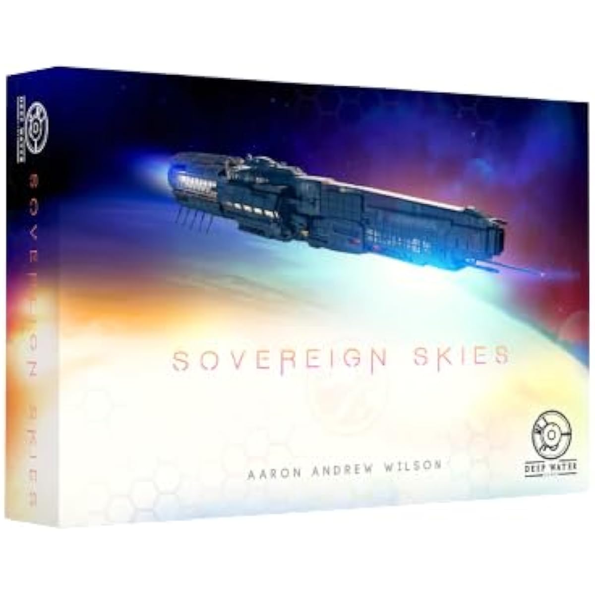 Deep Water Games Sovereign Skies Board Game Deluxe Edition: Core Game Double Expansion Box Large Playmat (3 Items)