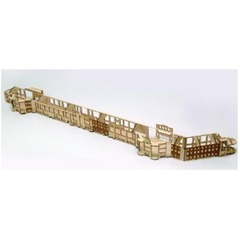 Woody Joe 1/350 Tokyo Station Marunouchi Station Building Wooden Model Assembly Kit