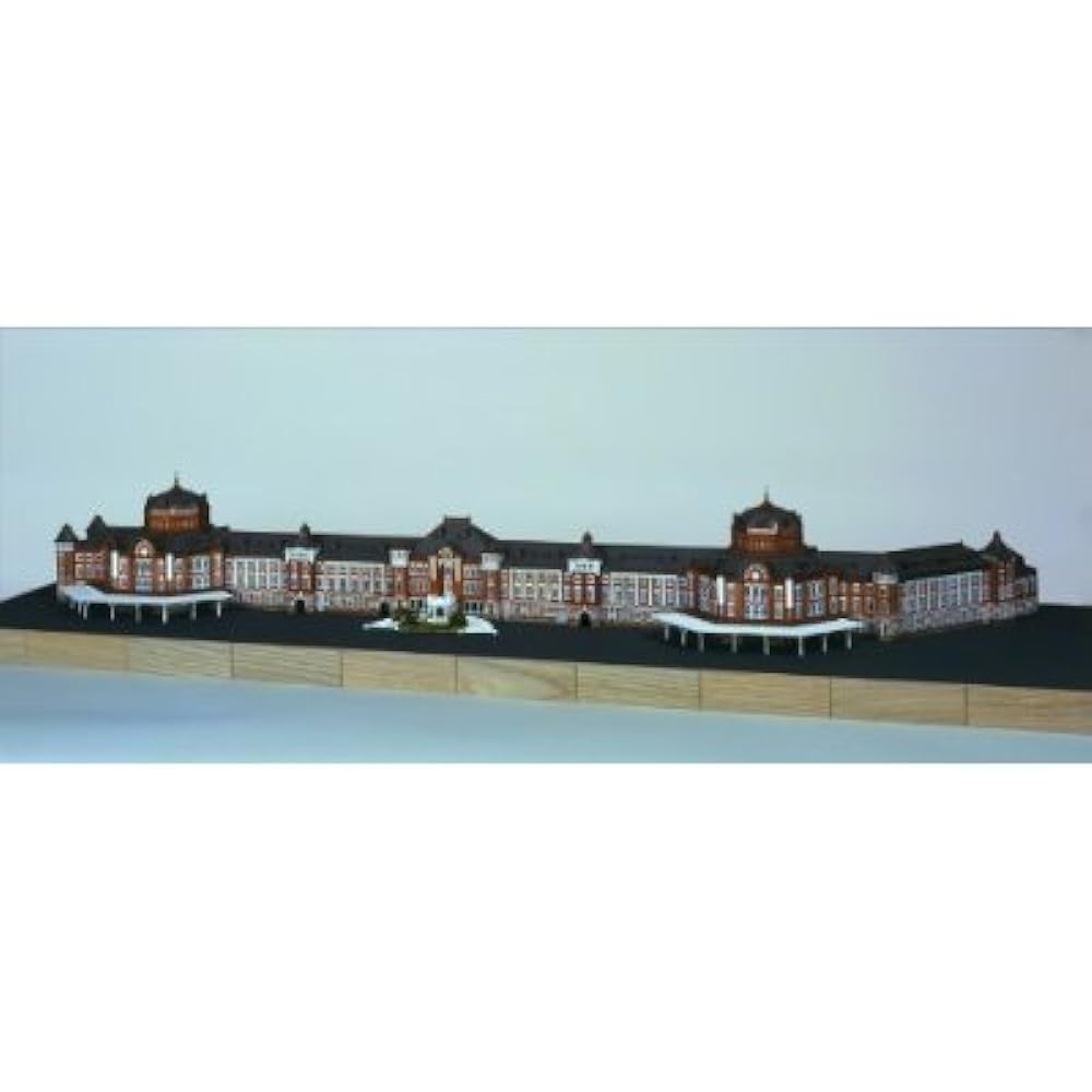 Woody Joe 1/350 Tokyo Station Marunouchi Station Building Wooden Model Assembly Kit