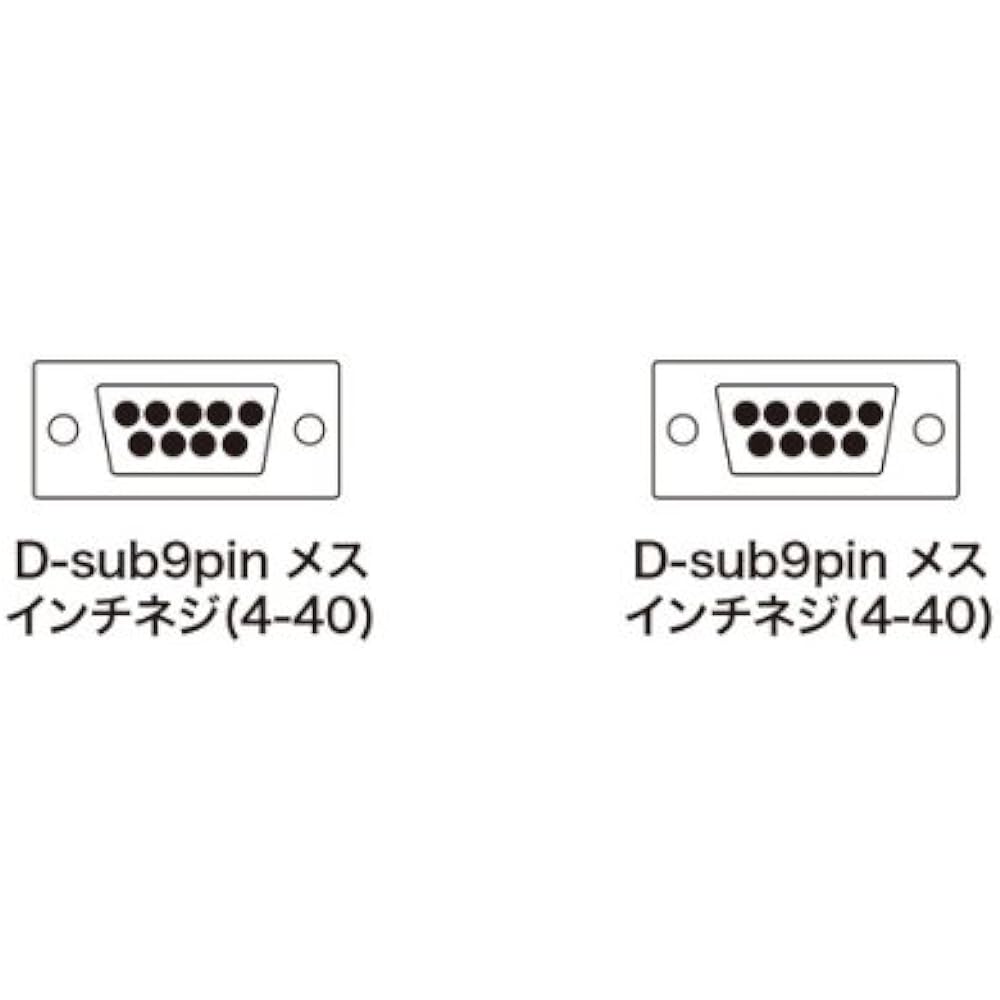 Sanwa Supply RS-232C Cable 6m KRS-433XF6N