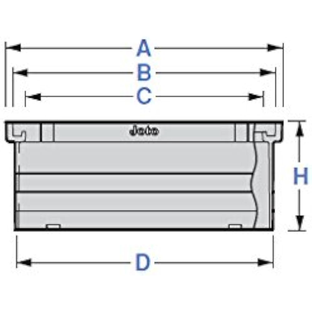 Joto round adjuster 350 type A350x100