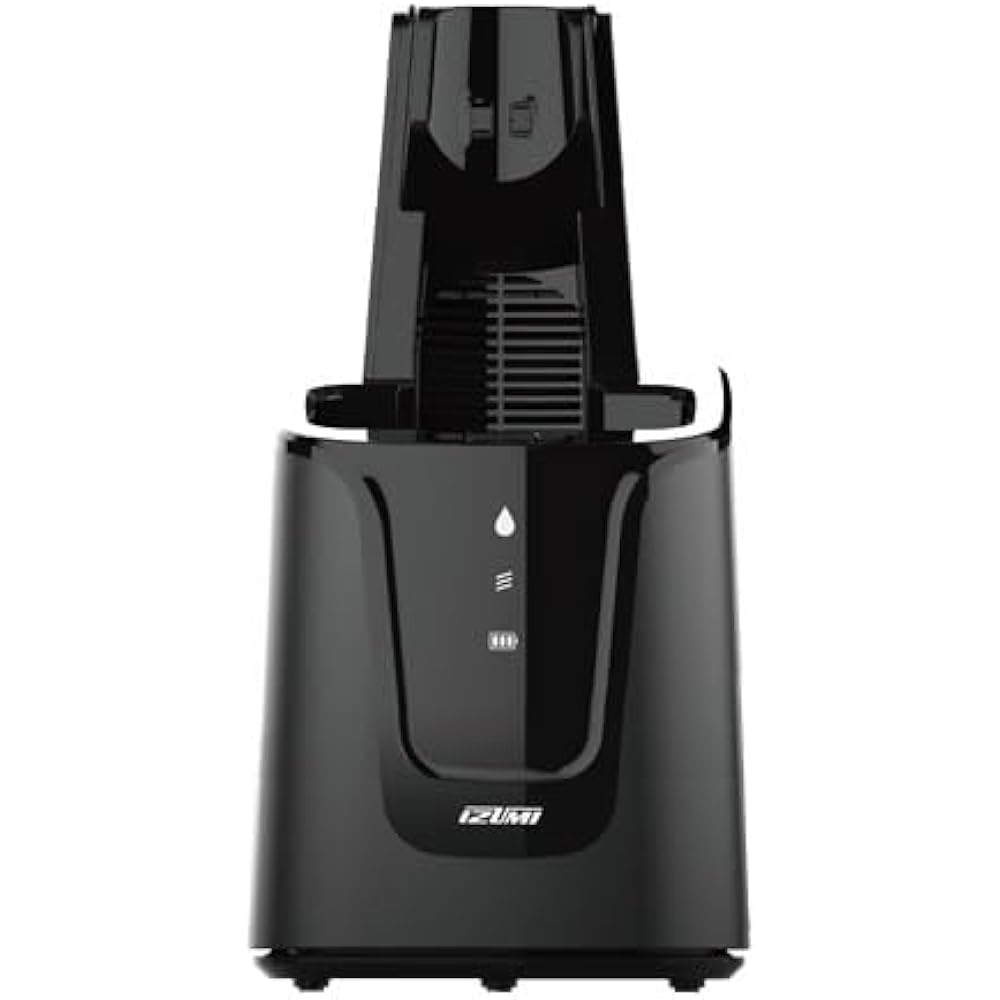 Izumi Seiki IZF-V991-N (Gold) High-end series reciprocating shaver with 6-blade cleaner