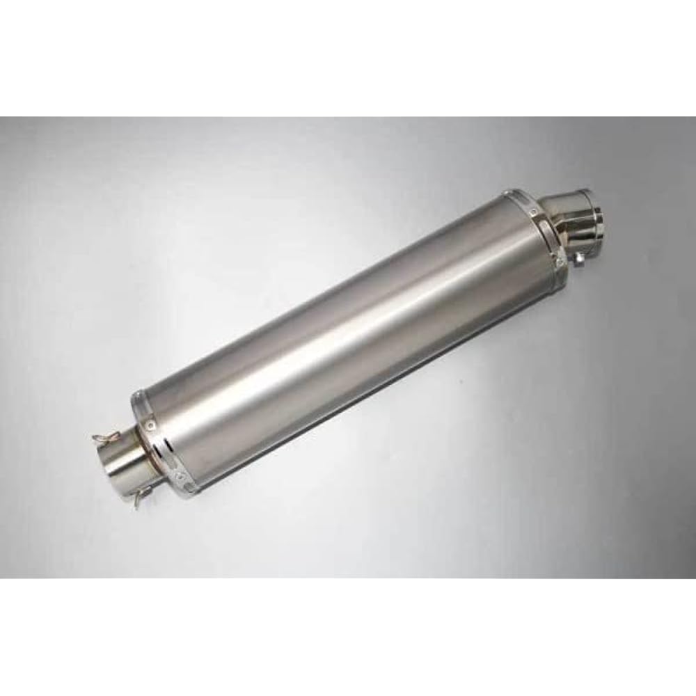 Realspeed (Real Speed) 100φ x 450mm Insert Diameter 50.8φ General Purpose Titanium Solid Silencer Bike Muffler Slip-on Muffler RSP-tisoli100450508