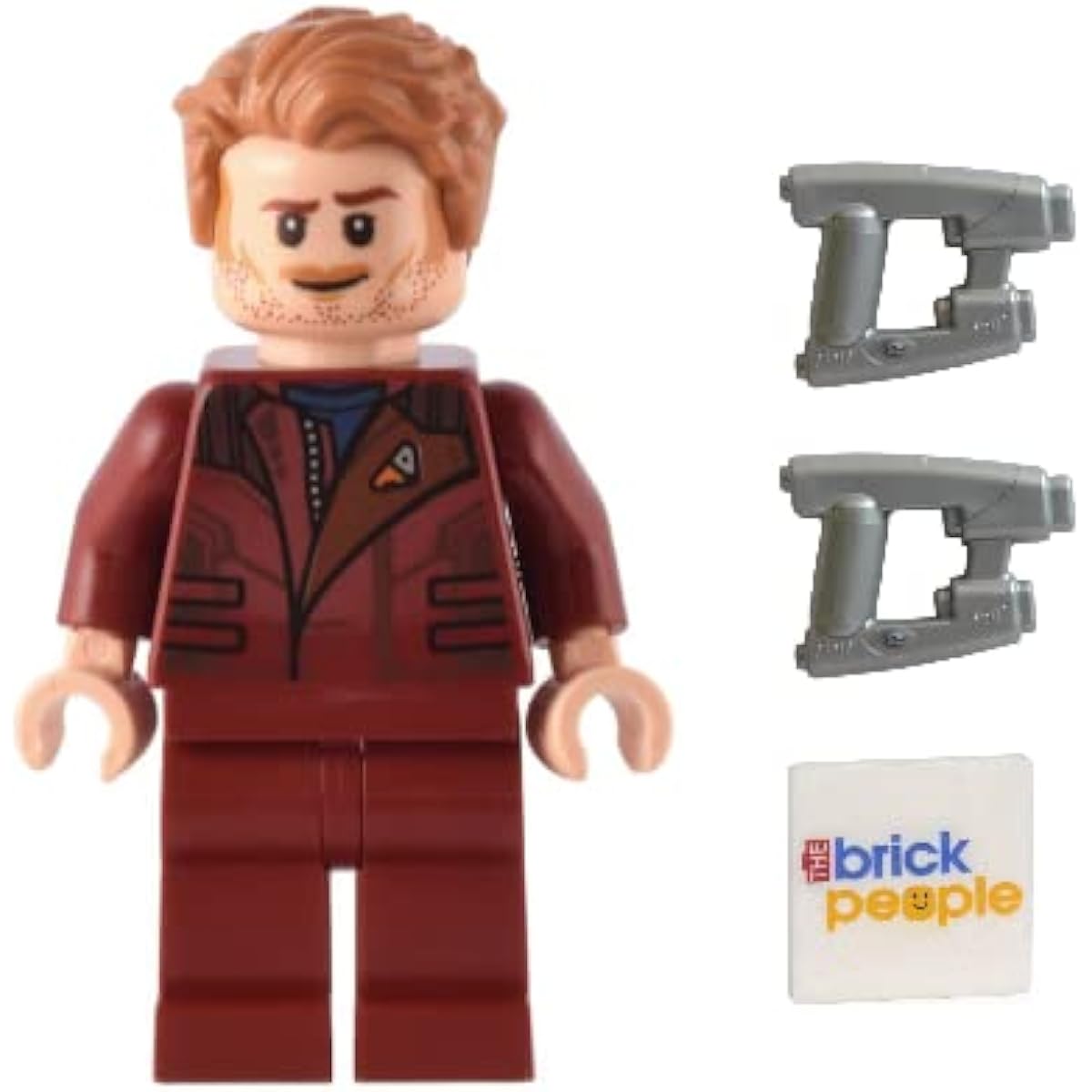 LEGO Super Heroes Guardians of the Galaxy Star-Lord Minifigure with Twin Pistols