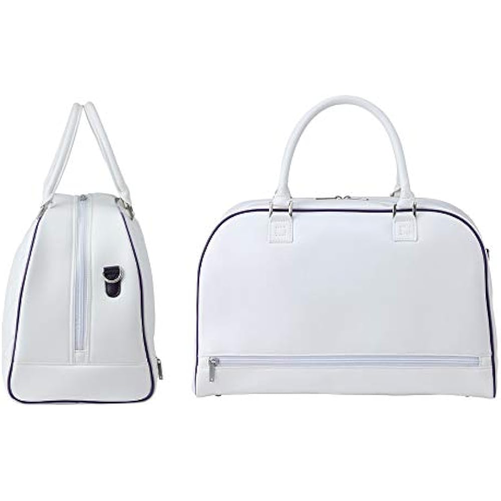 ONOFF Boston bag white x purple OV7921-01