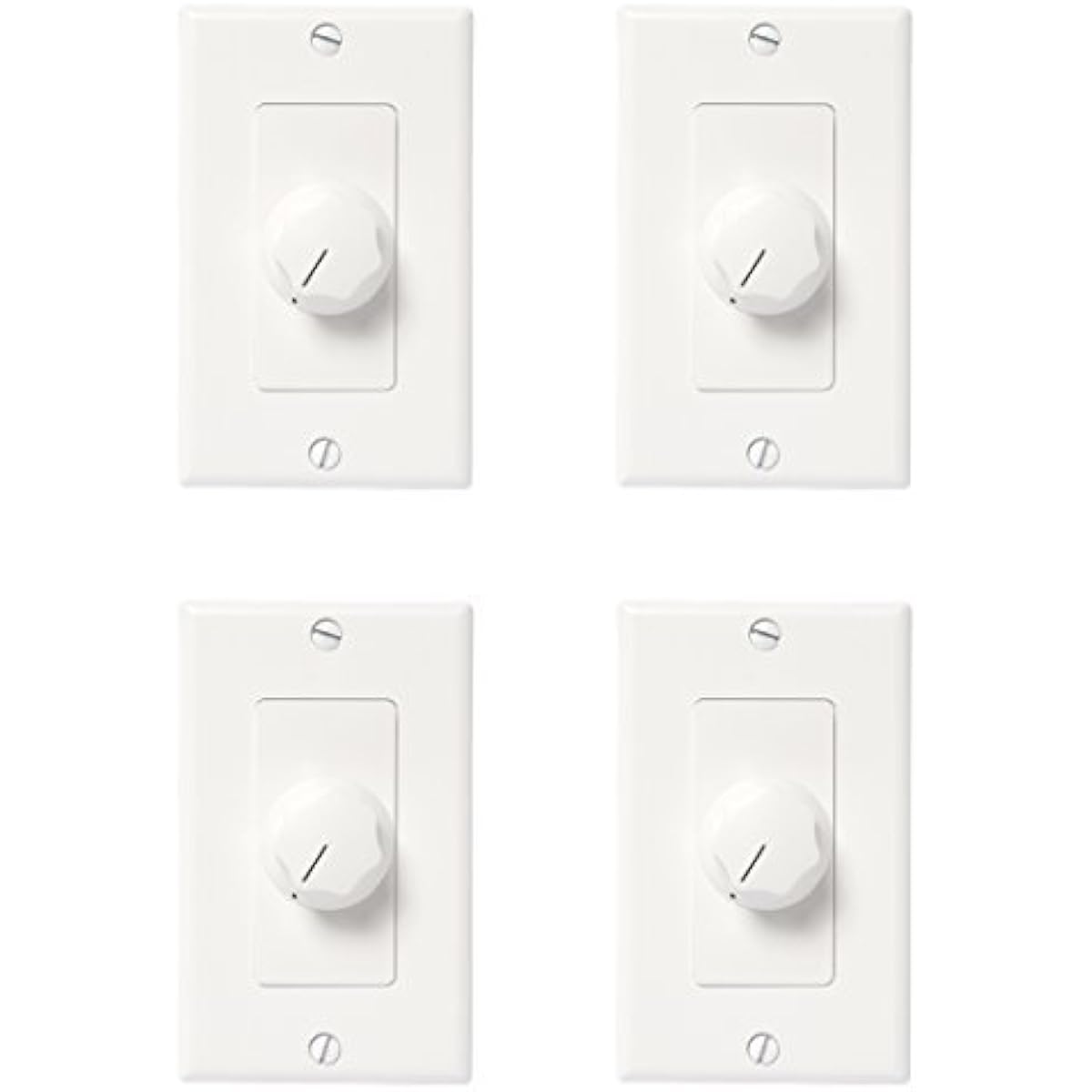 Atlas Sound AT100D 100 Watt Deluxe Decora Attenuator - Contractor 4 Pack