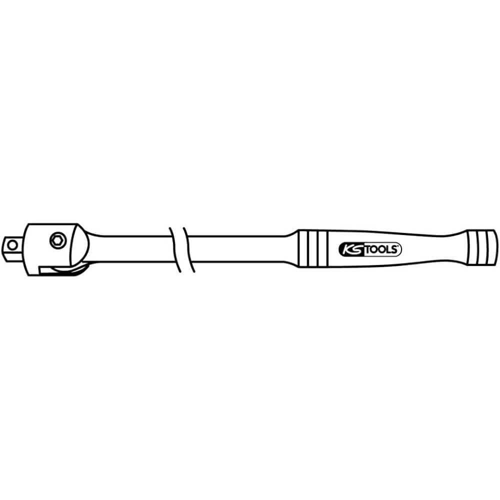 KS TOOLS 1/2" CHROMEplus Flexible Head Drive Handle 760mm 1/2" CHROMEplus Flexible Head Drive Handle 760mm 918.1293 [Parallel Import]
