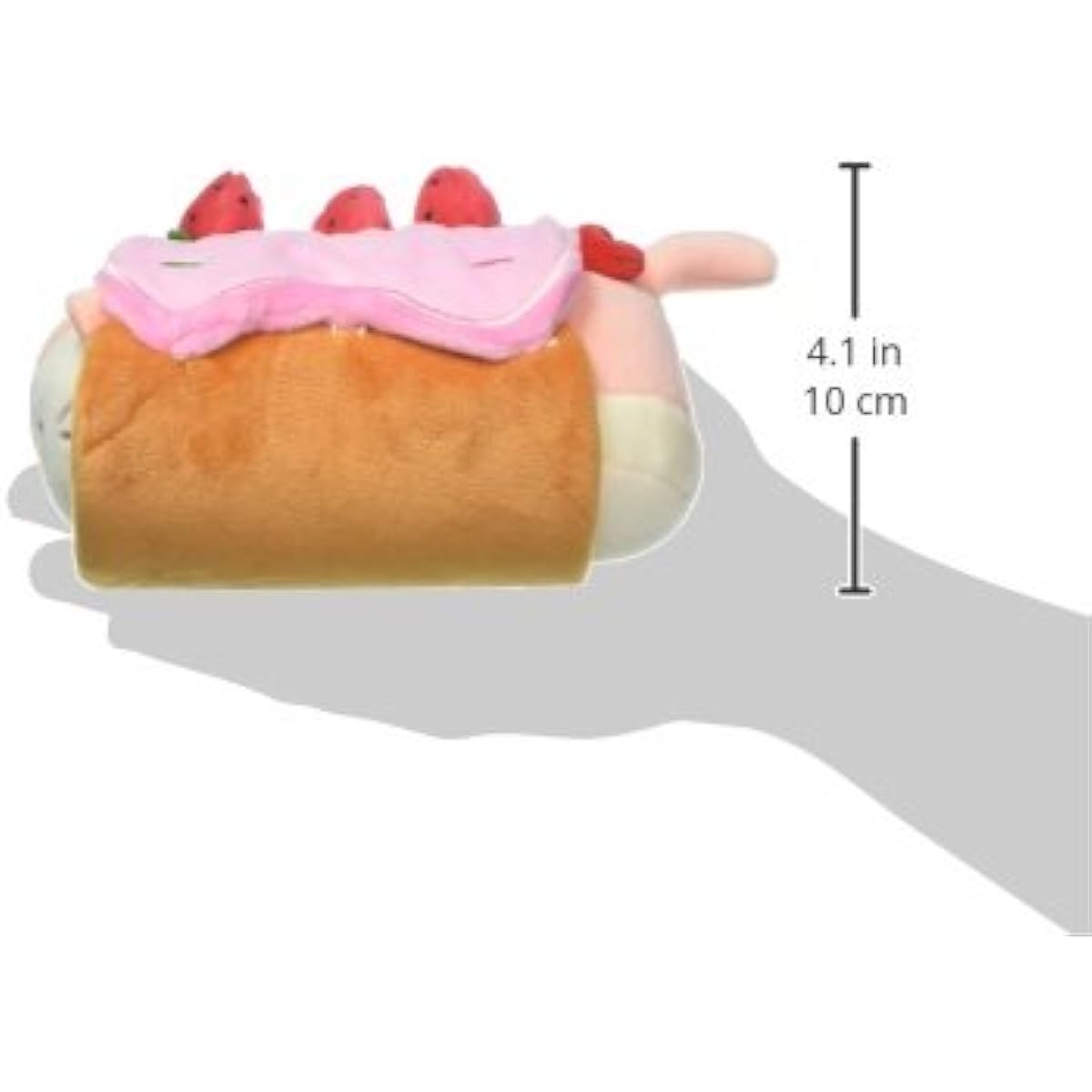 Anirollz Coosy Mochi Soft Squishy Small Plush Toy with Blanket Pink GM 8034