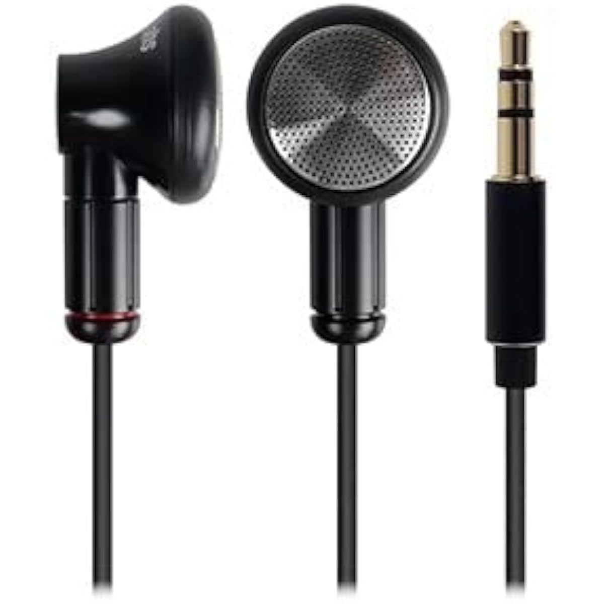 NOBUNAGA LABS Uguisu Black In-Ear Earphones NLN-UGS-BK Inner-Ear Earphones