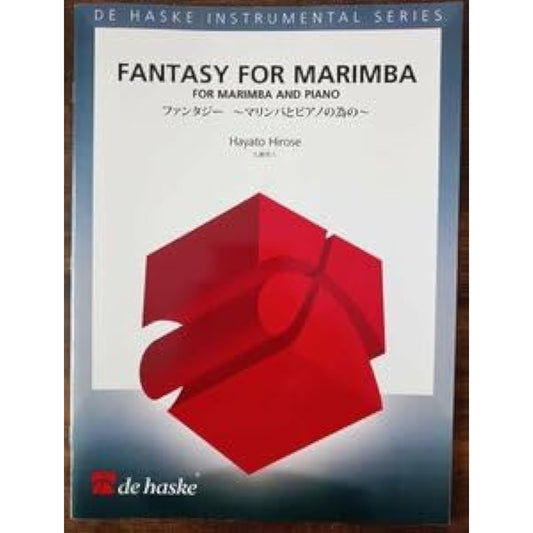 Marimba Sheet Music Hirose Hayato: Fantasy - for Marimba and Piano - Marimba & Piano Percussion