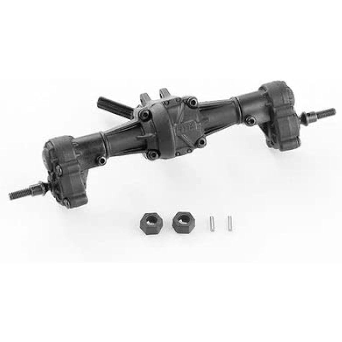 FMS 1:24 RC Vehicle Parts Rear Axle Assembly with Differential Set for Smasher - C3078