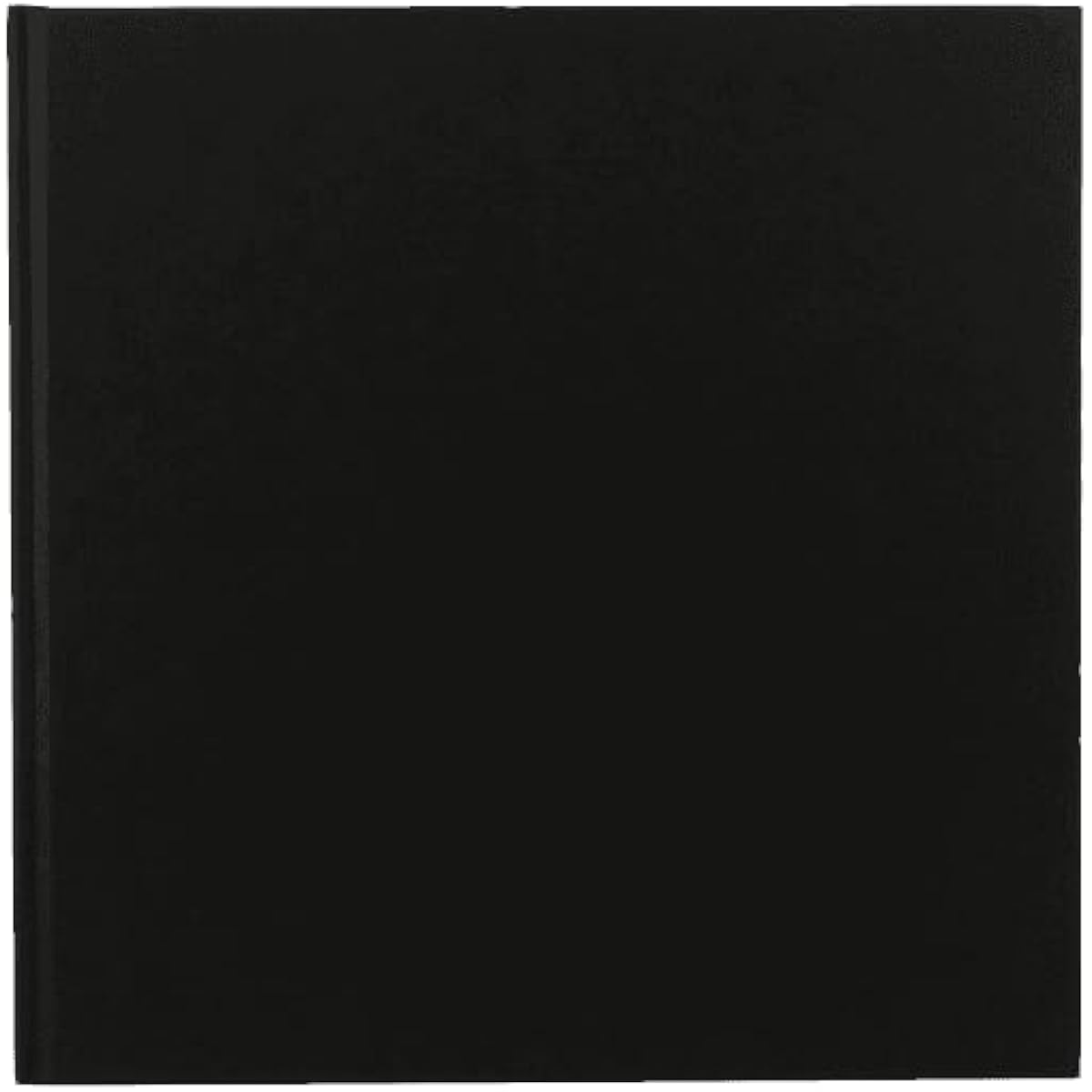 SEAWHITE Black Cloth Hardback Artists Sketchbook 140gsm Square 140x140 by Seawhite