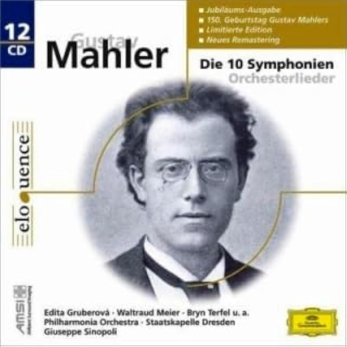 Mahler: Complete Symphonies (12 CDs) Giuseppe Sinopoli (conductor) / Philharmonia Orchestra
