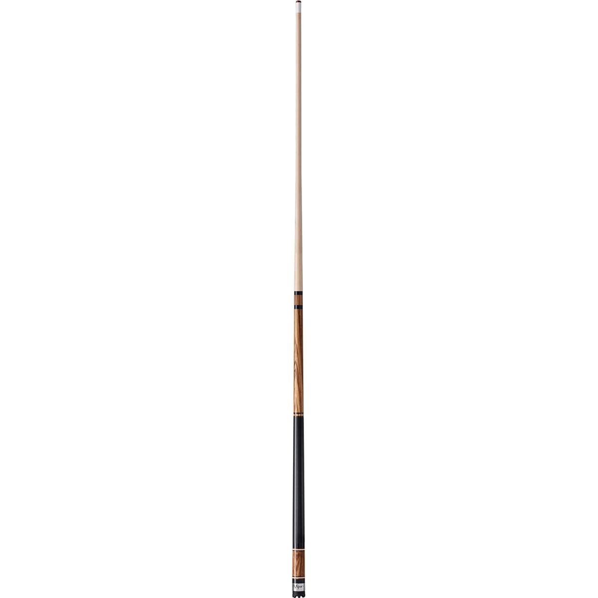 Viper Naturals 58-inch Billiard Cue, Zebrawood