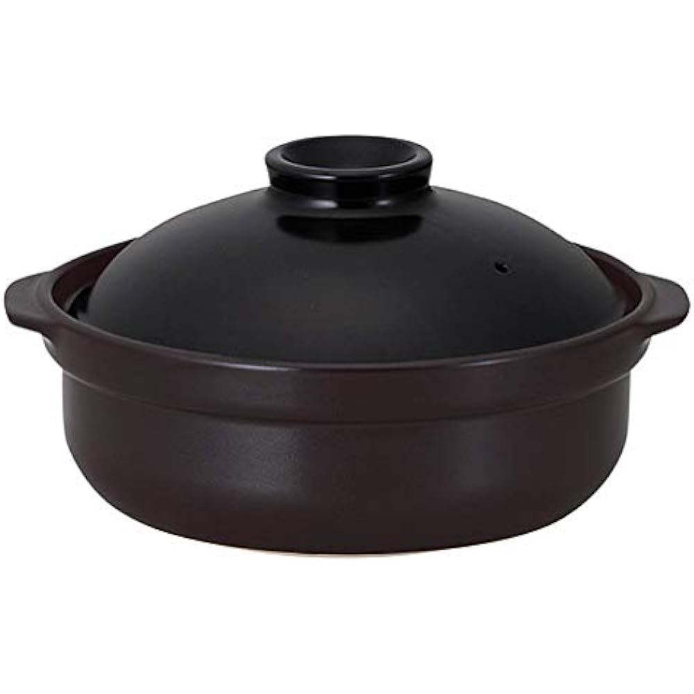[Made in Japan, Mino Ware] Banquet No. 8 Earthen Pot Bake Orange [For 2 to 3 people, Stylish, Made in Japan, Open Fire KOYO] Microwave and Oven Safe