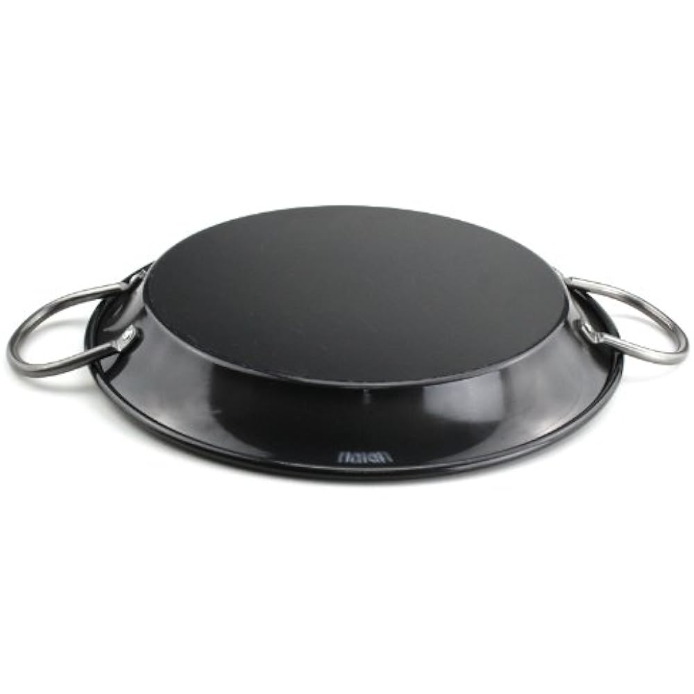 Captain Stag Glamping Kitchen Supplies Frying Pan Paella Pan Fiber Line