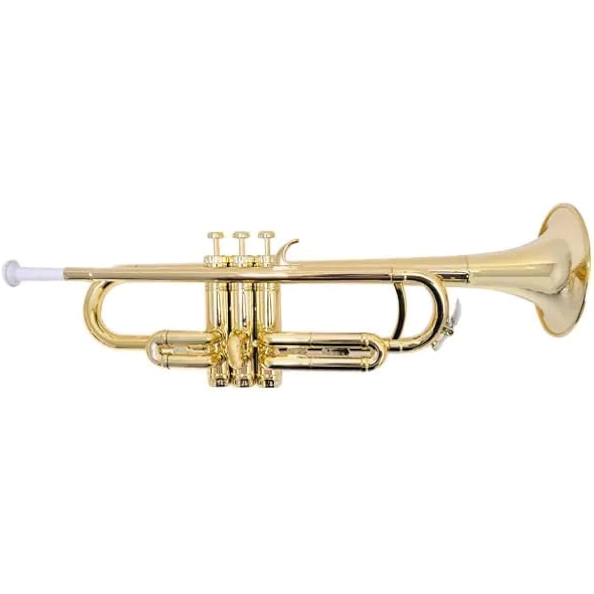 PLAYTECH Trumpet ABS resin lightweight approximately 500g with semi-hard case Gold
