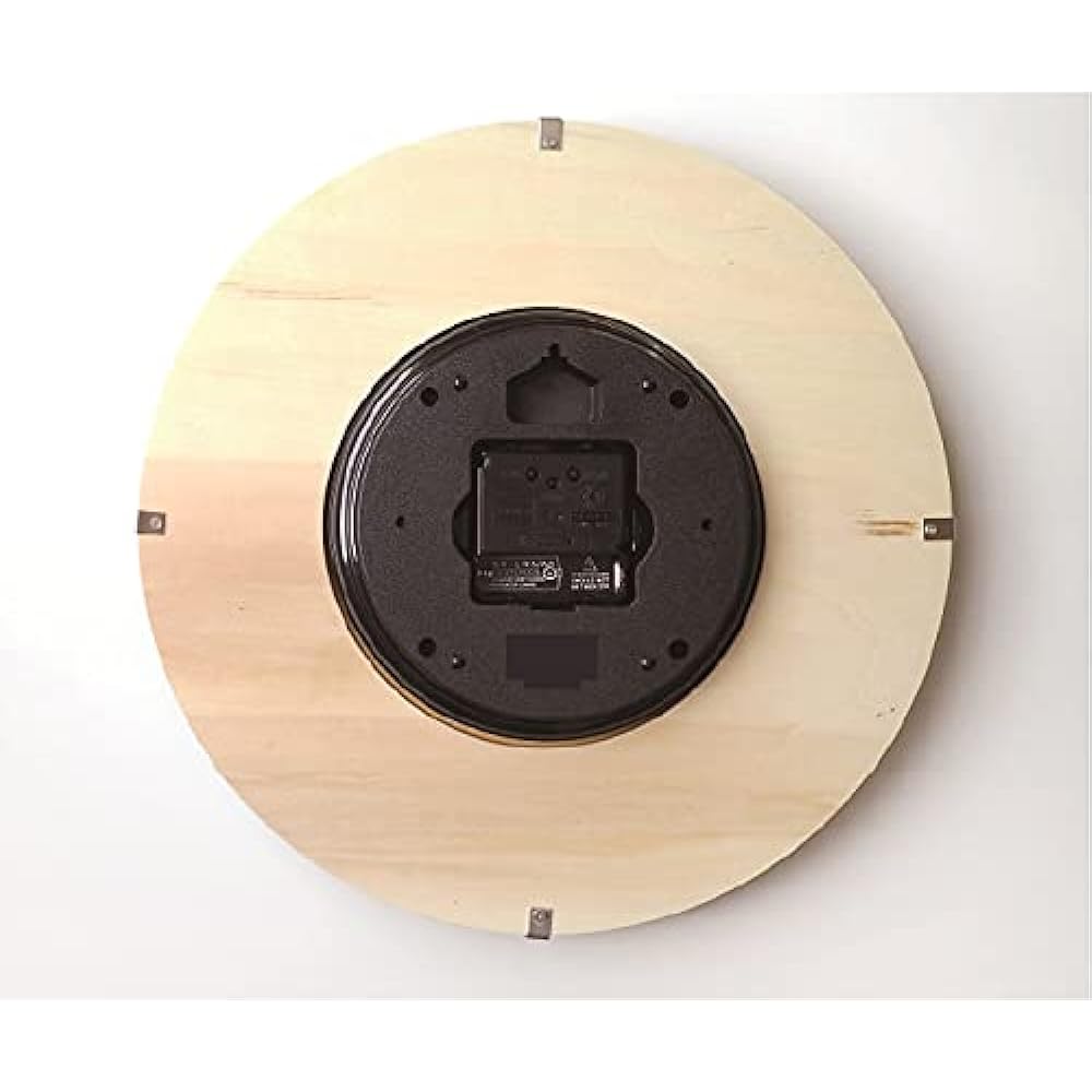 Interform Wall Clock Radio Controlled Clock Anberg CL-8931 φ30 Radio Controlled Step Movement