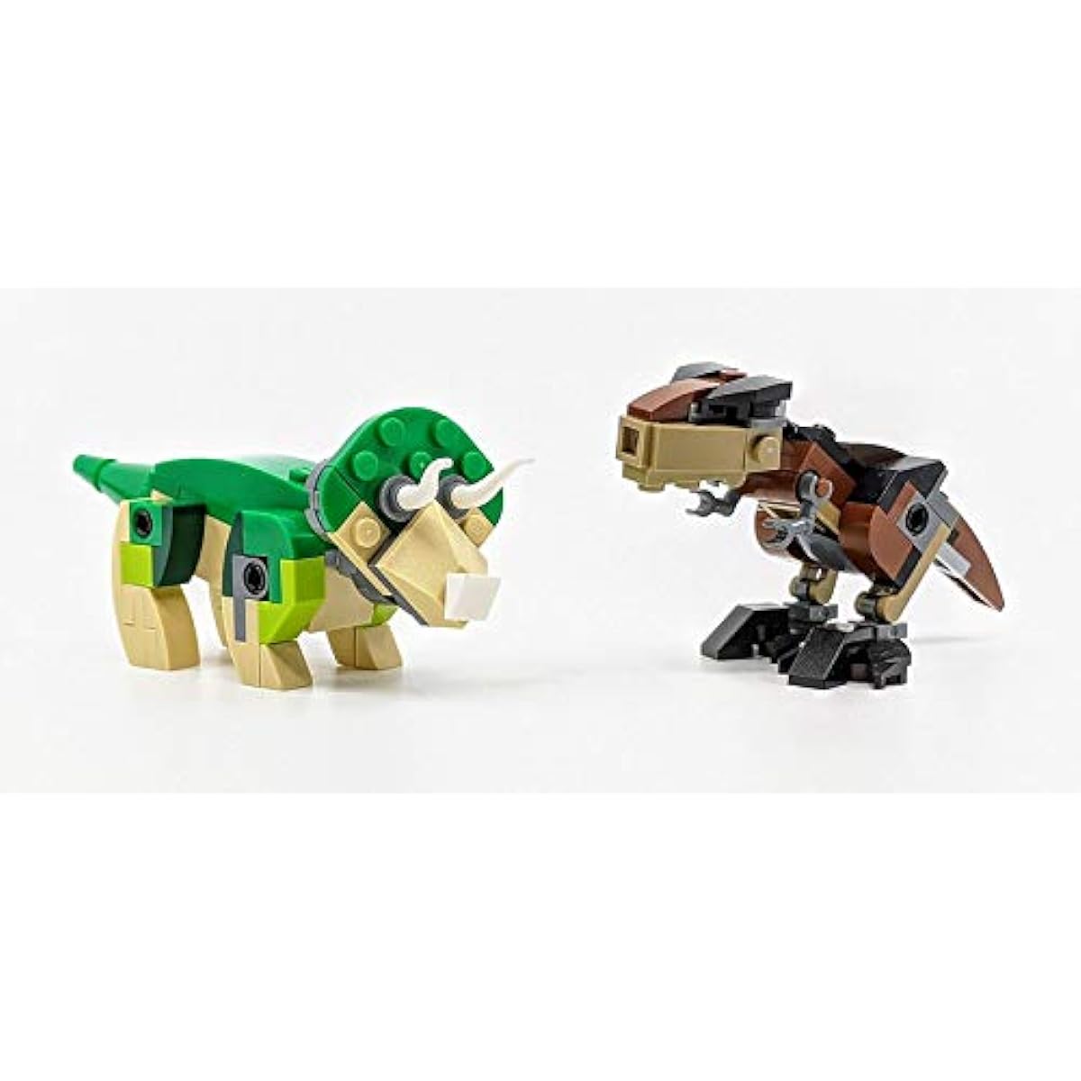 LEGO Jurassic World Mini Set T-Rex, Triceratops, and Tyrannosaurus (65 pieces each) Combo Pack