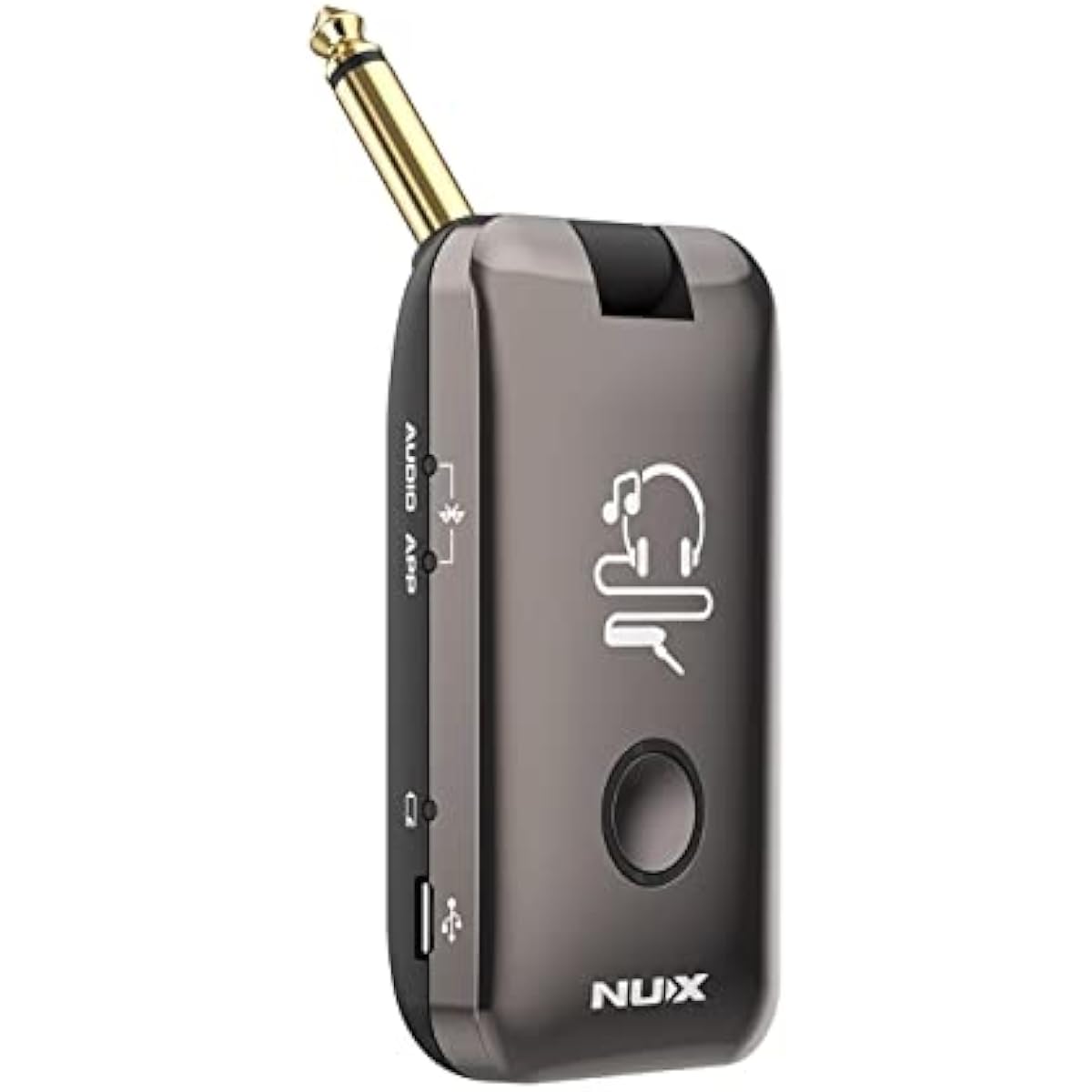 NUX Mighty Plug MP-2 + Headphones KHP Set Mighty Plug Headphone Amplifier Modeling Amplifier
