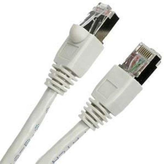 100ft Cat. 6a Shielded Patch Cable Molded Grey