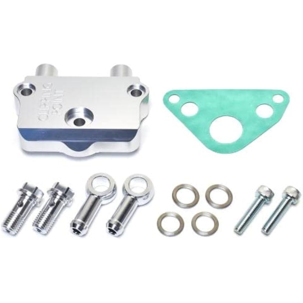 Clipping Point oil cooler outlet set (Banjo: Silver Hose diameter 6Φ) Compatible with: 6V Monkey late model