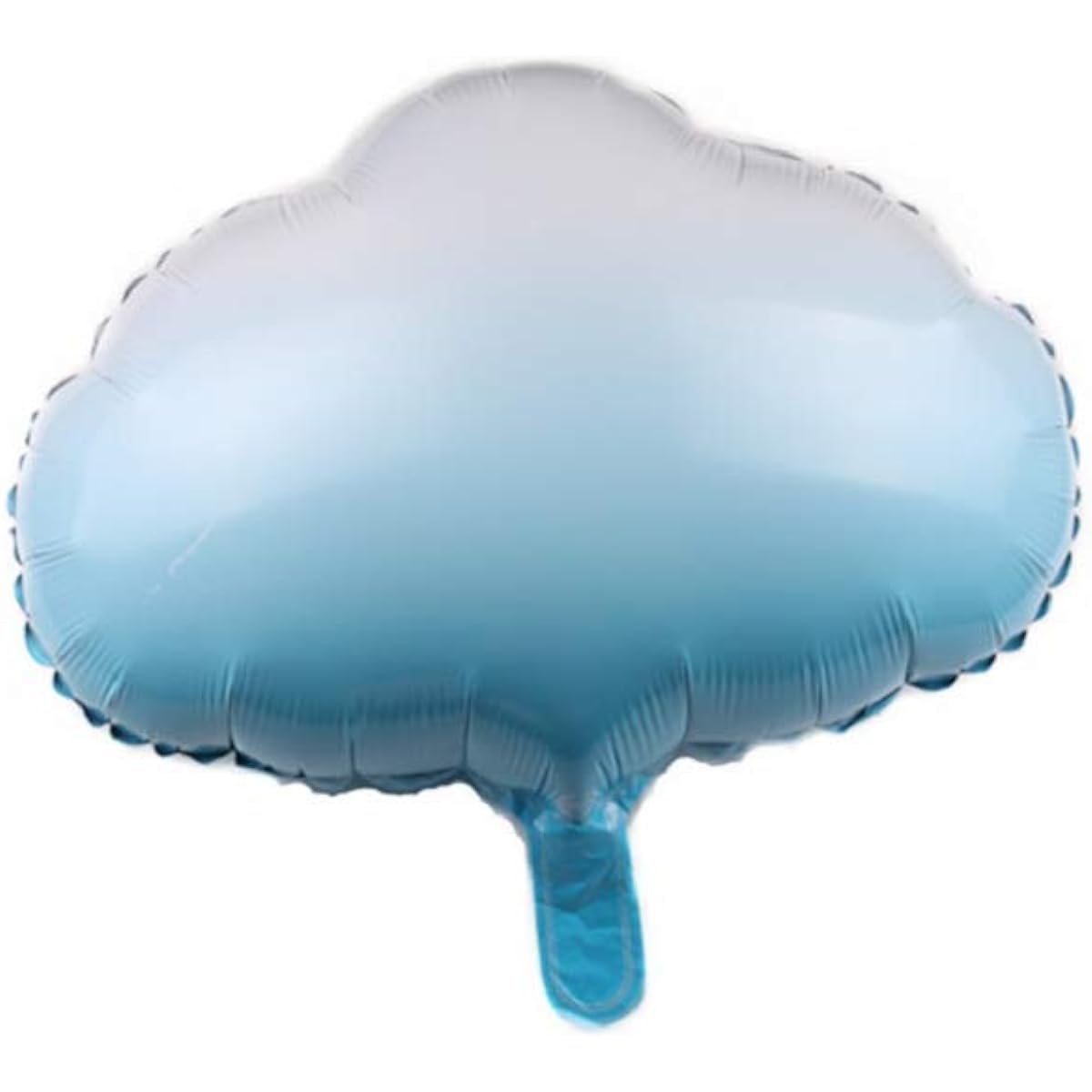 6pcs cloud shaped aluminum mylar balloons for birthday party decorations.