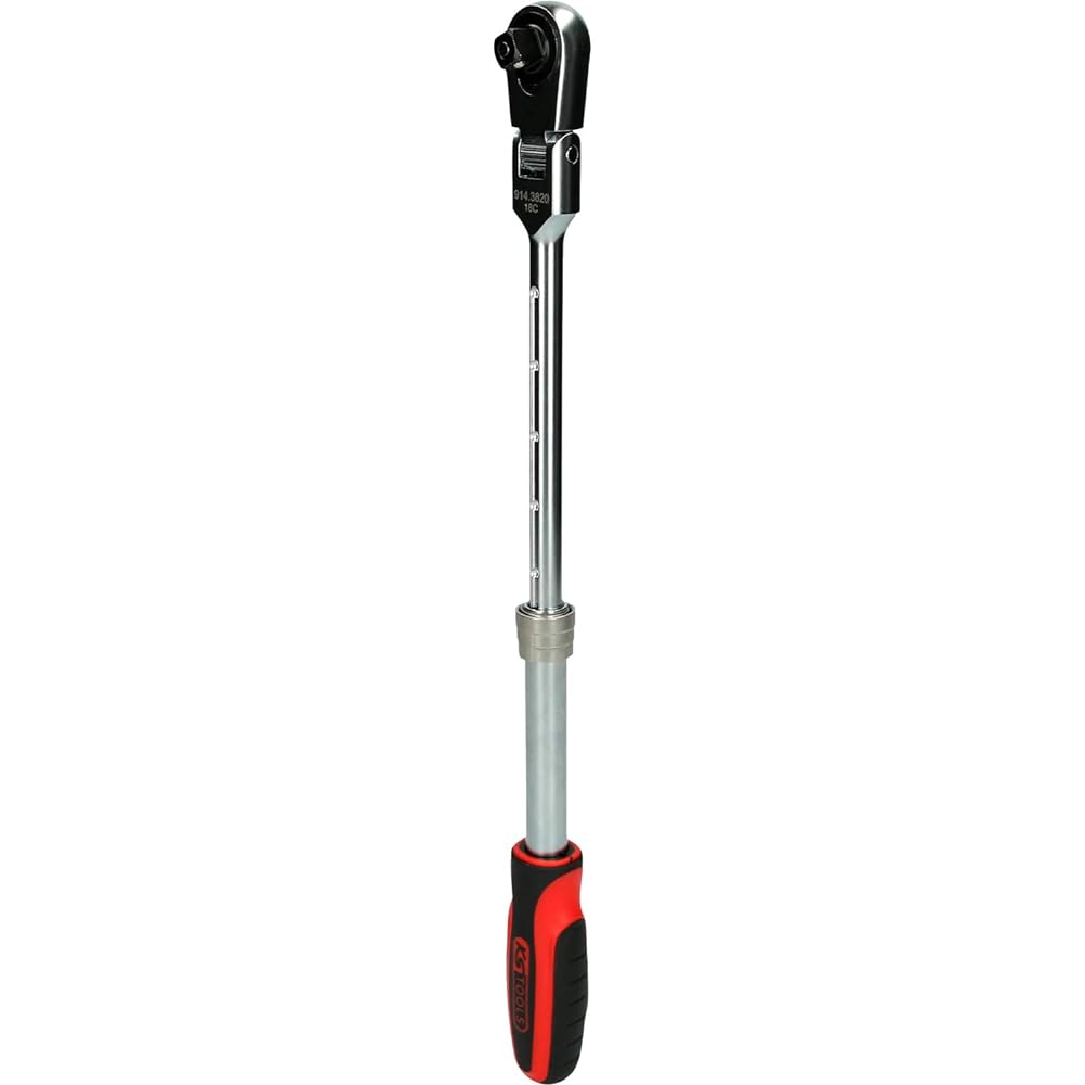 KS Tools 3/8" SlimPOWER Telescopic Reversible Ratchet 72 Teeth 914.3820