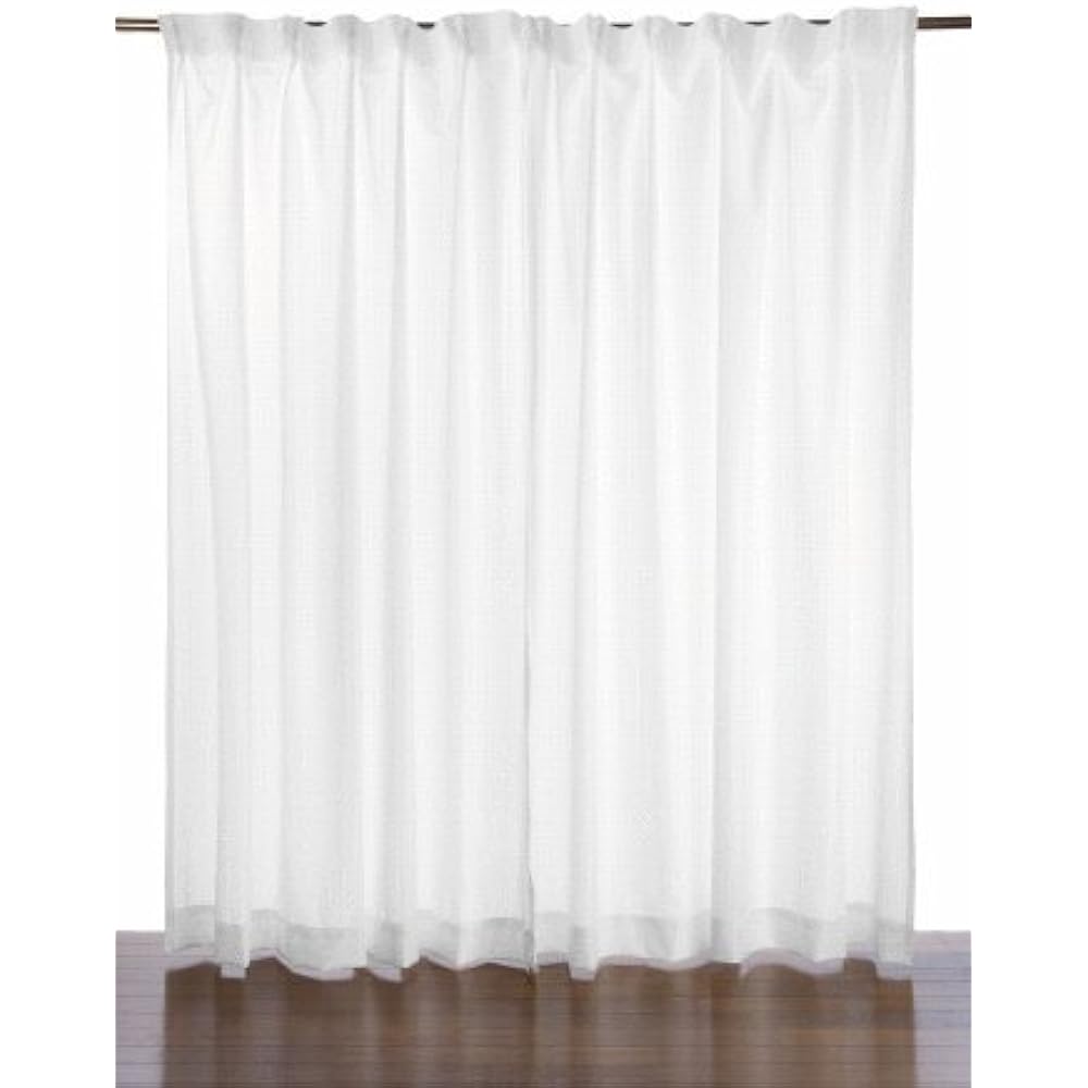 1st grade blackout curtains and insulation mirror lace, 4 pieces, brown, width 150 x length 230 (228)