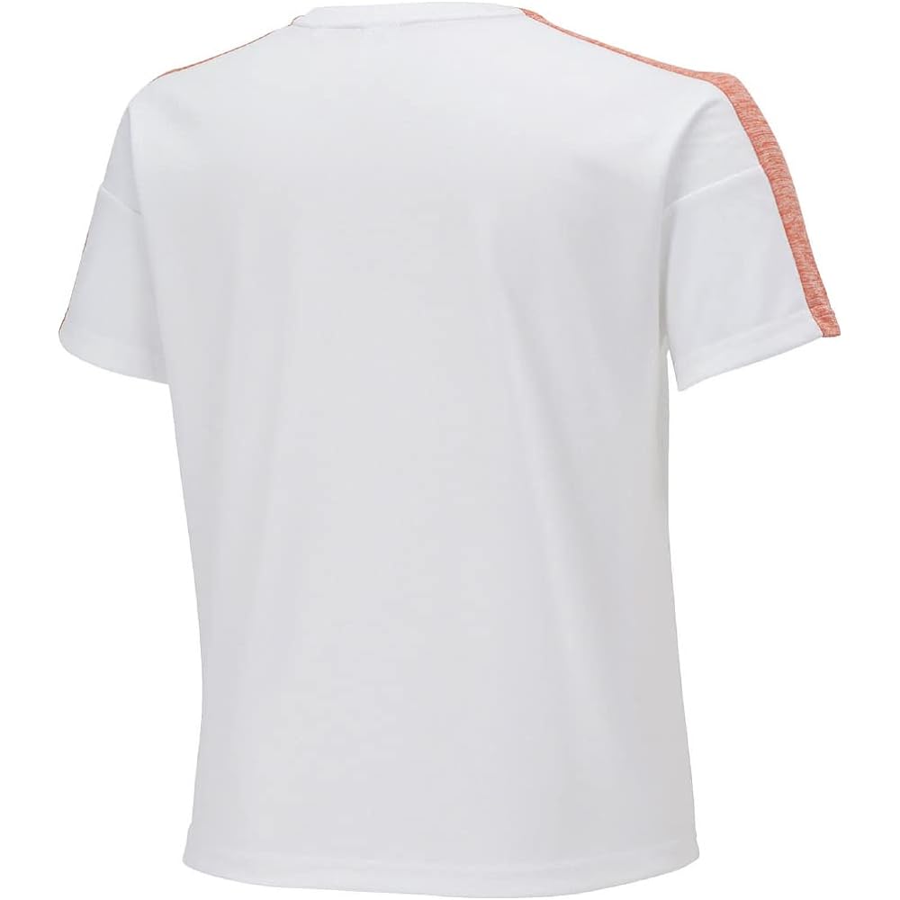 [Mizuno] Training Wear, Short Sleeve T-Shirt, Sweat Absorbent, Quick Drying, Antibacterial, Odor Resistant, Stain Resistant, UPF15 K2JAA210 Women's