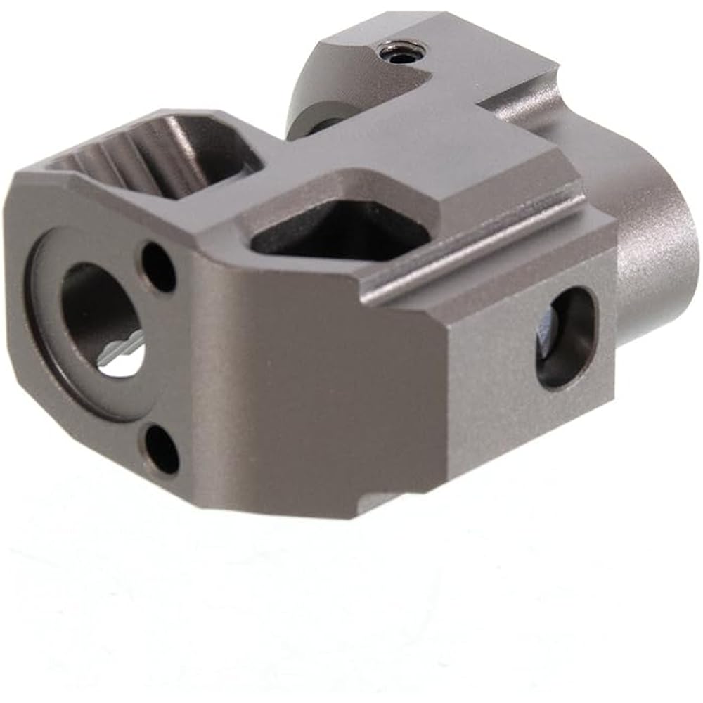 [RGW] SIG P320 GBB KI VELOCITY COMPENSATOR - Gray KI VELOCITY type compensator 14mm reverse screw (Gray)