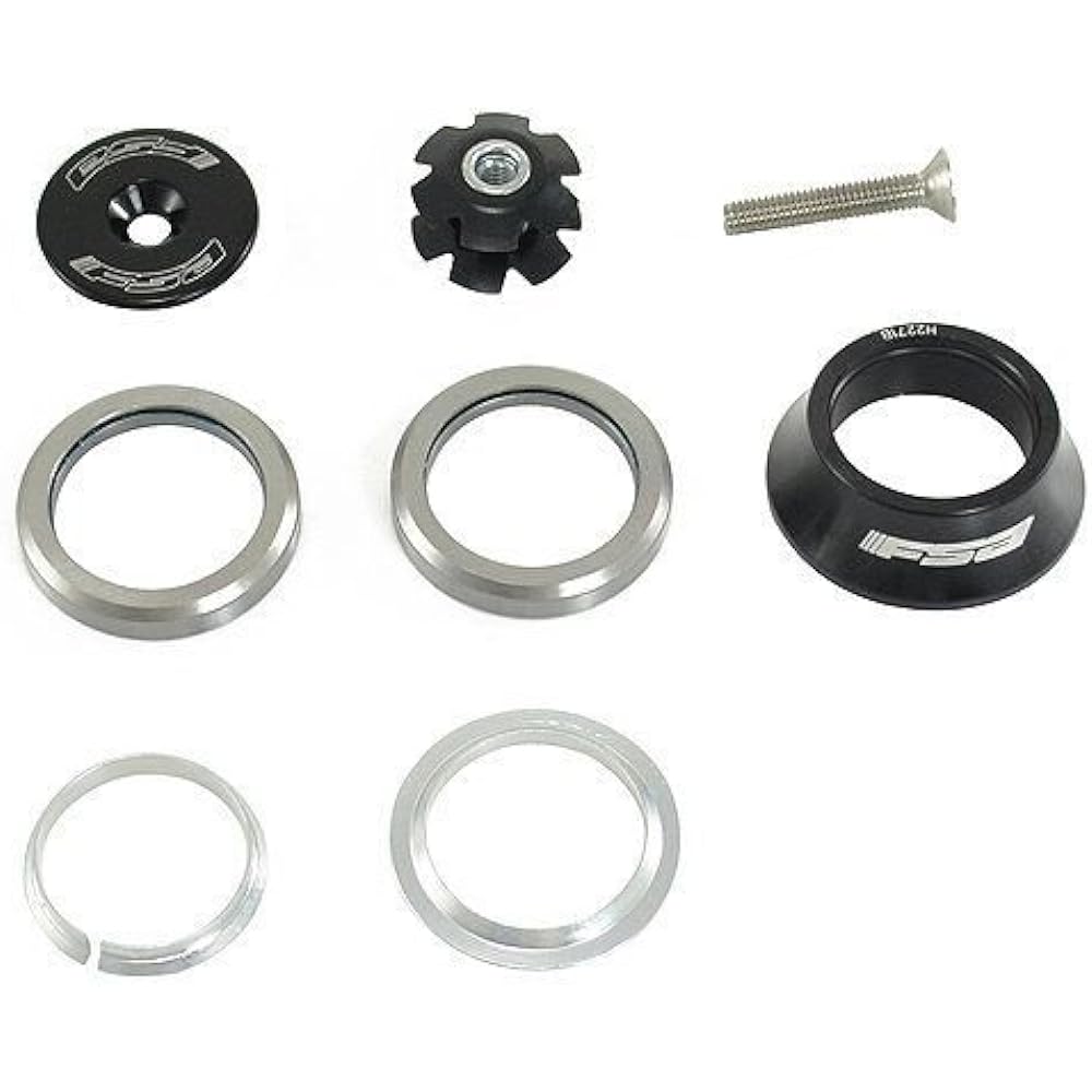 FSA Orbit is-2 1-1/8 Threadless OD 45mm Road Bike Integrated Headset withTop Cap, XTE1535-N