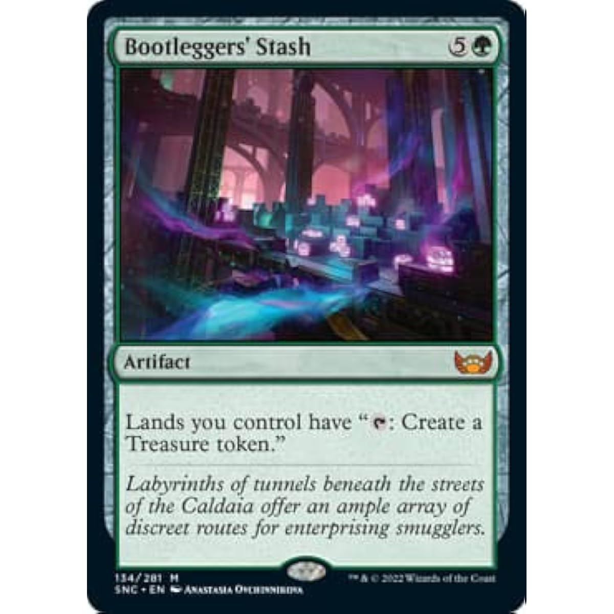 Magic: The Gathering - Bootleggers's Stash (134) - City of New Capena