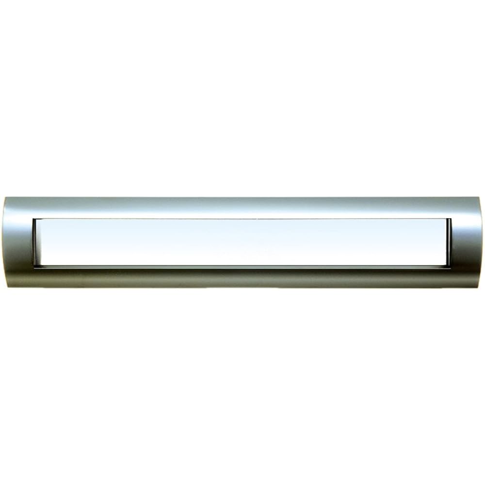 Kowasonia Postbox Separate Base Type R900H Hairline Finish *Drop Slot Only *Rear Receiver Box Sold Separately